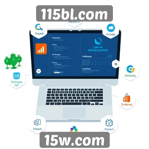Exploração das funcionalidades do site de 115bl.com